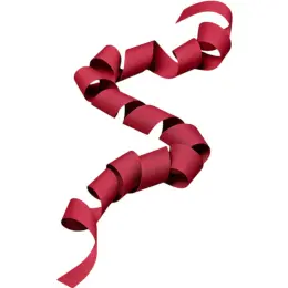 Petersham Ribbon - 1.3m Red